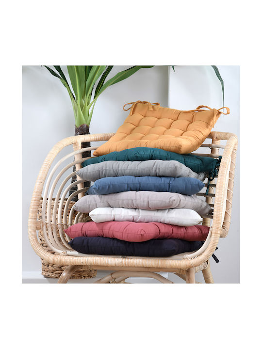 Garden Chair Cushion S-F Oxford Ecru 38x38cm