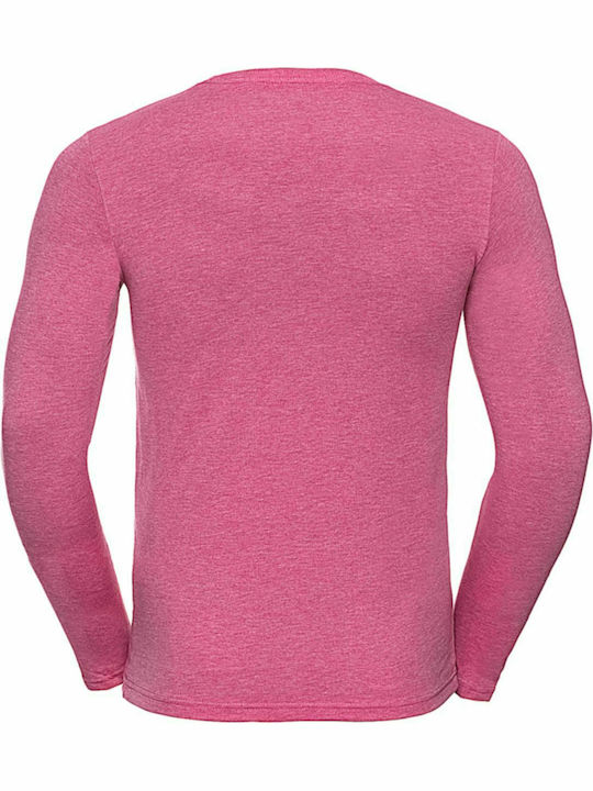 Russell Europe Men's Long Sleeve Promotional Blouse Pink