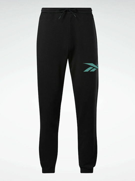Pantaloni de trening cu Elastic Negru