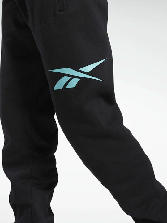 Pantaloni de trening cu Elastic Negru
