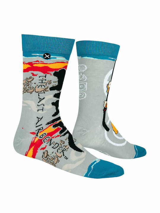 Odd Sox Aang Last Airbender Bărbați Șosete cu Model Multicolor 1Pachet