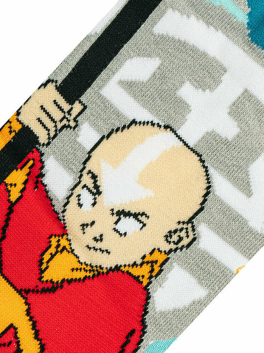 Odd Sox Aang Last Airbender Bărbați Șosete cu Model Multicolor 1Pachet