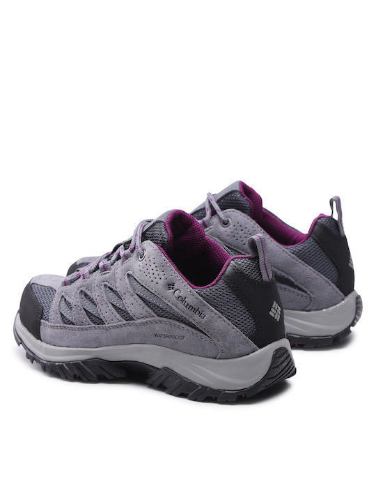 Columbia Crestwood Men's Hiking Shoes Waterproof Graphite / Wild Iris