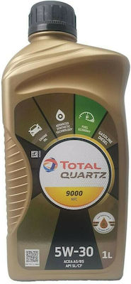 Total Λάδι Αυτοκινήτου 9000 Quartz Future NFC 5W-30 A5 1lt