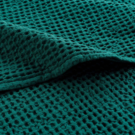 L-C Gaufrette Καναπέ 125x150εκ. Petrole L-C Gaufrette Καναπέ 125x150εκ. Petrole