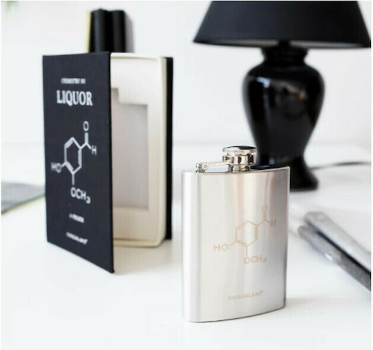 Kikkerland Φλασκί Ανοξείδωτο Ασημί 100ml