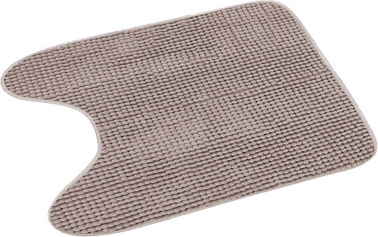 Douceur d'Intérieur Πατάκι Μπάνιου Λεκάνης L-C Sweety 1801171 Taupe 45x45εκ.