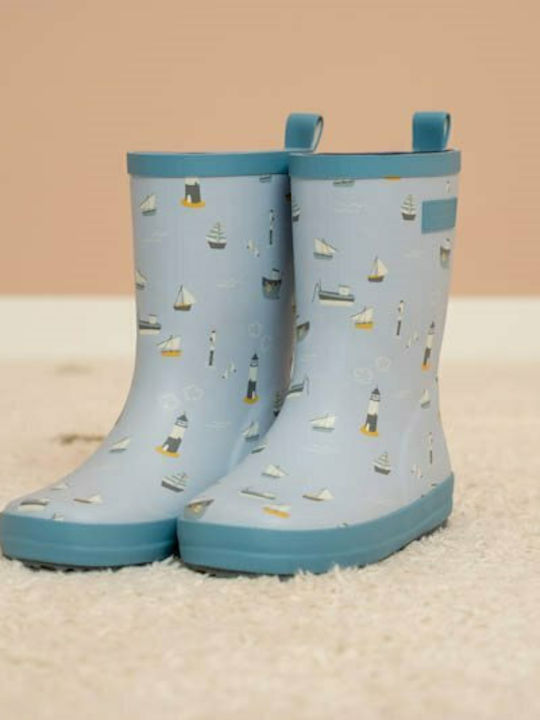 Childrenland Παιδικές Γαλότσες Sailors Bay Γαλάζιες