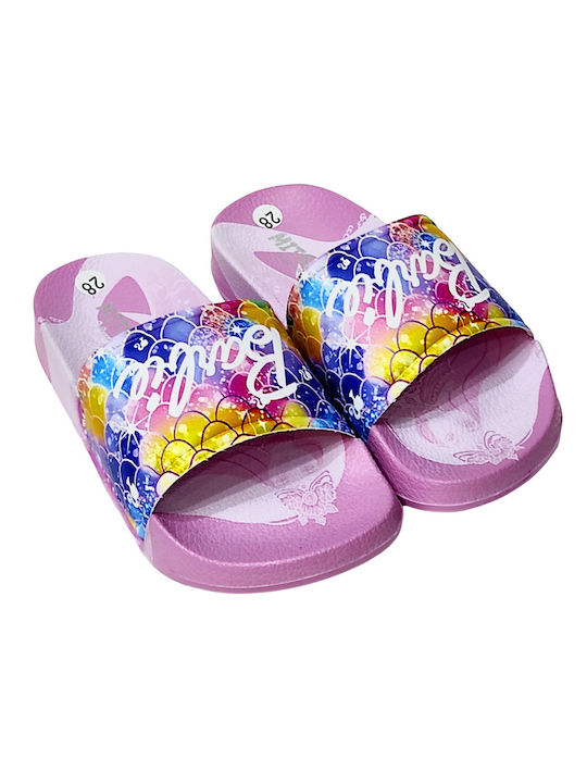 Mitsuko Șlapi pentru copii Slides Barbie Multicolor