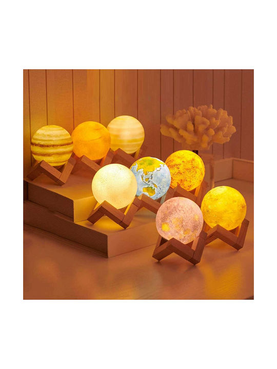 GloboStar Moon Lustră Decorativă Lumină de Lună Multicolor 8buc