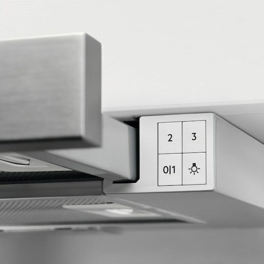 AEG DPB3632S Συρόμενος Απορροφητήρας 60cm Inox