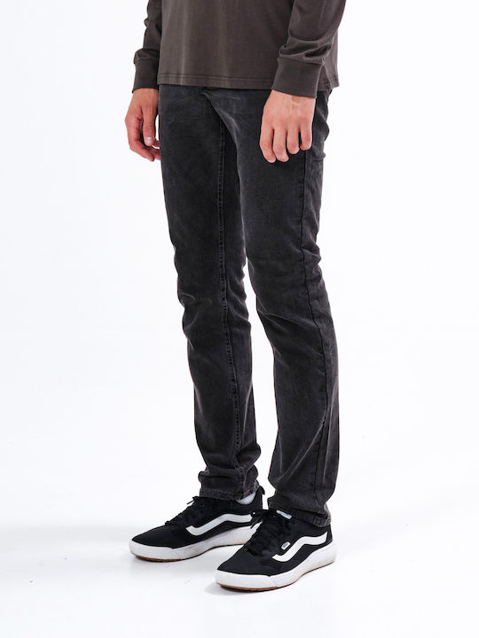 Emerson Men's Jeans Pants Elastic Regular Fit Straight Black