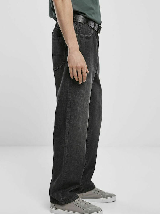 Men's Jeans Pants with Loose Baggy Fit Black