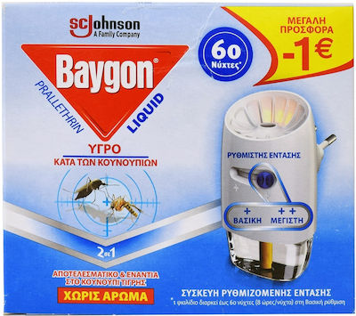 Baygon Συσκευή με Υγρό για Κουνούπια 36ml