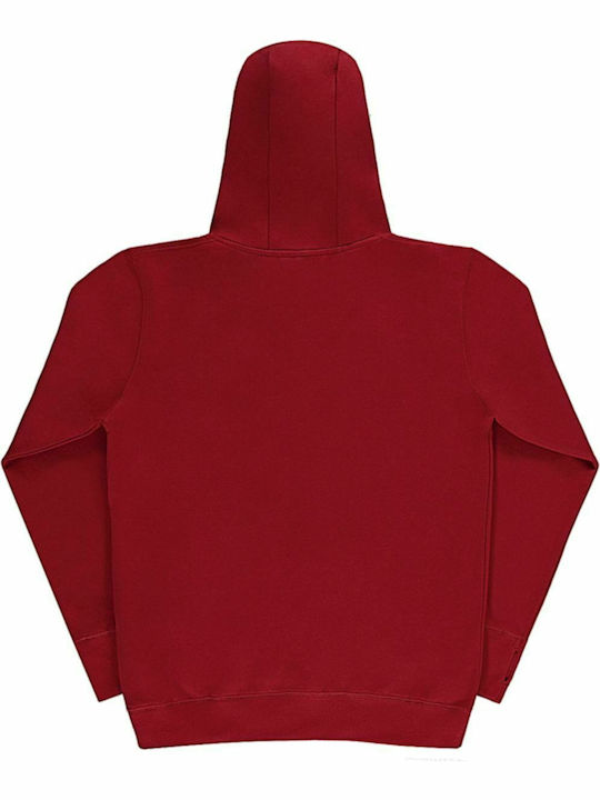 SG Werbe-Hoodie in Rot Farbe