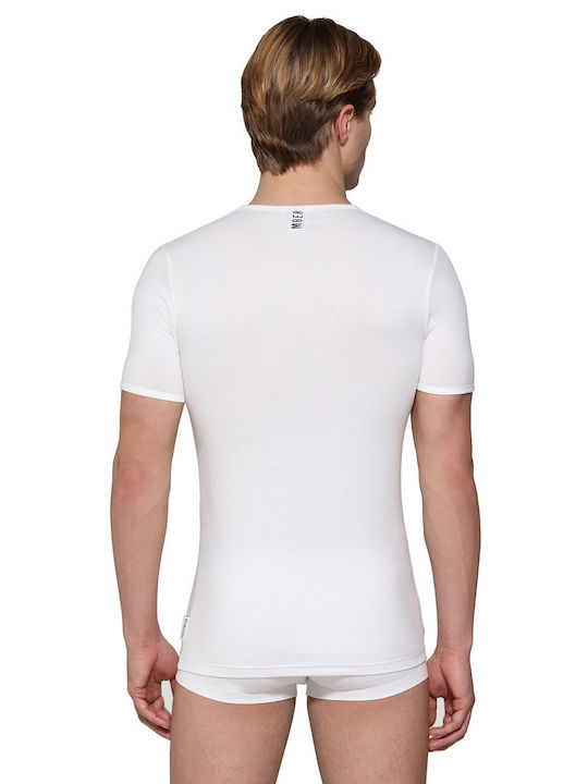 BIKKENBERGS 2Pack T-Shirt Crew Neck BBK1UTS01BI White (Λευκό)