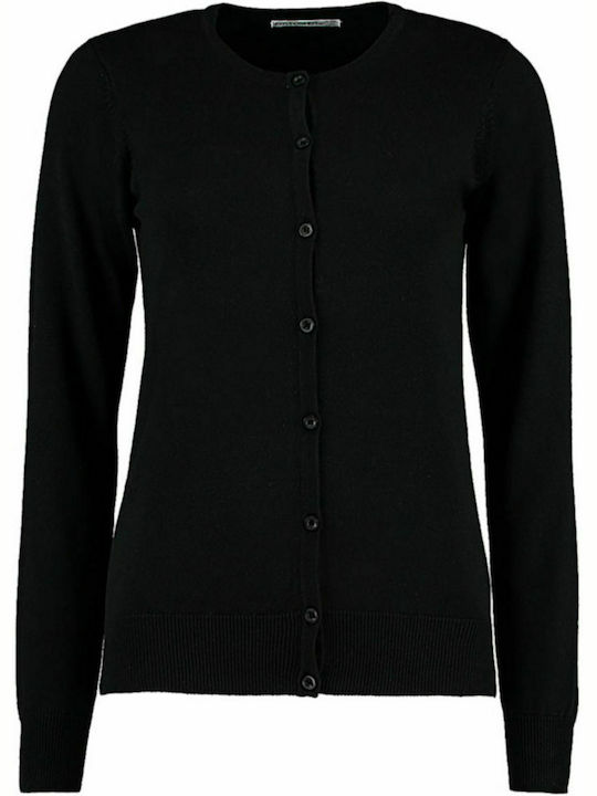 Kustom Kit KK355 Women's Long Sleeve Promotional Cardigan Black