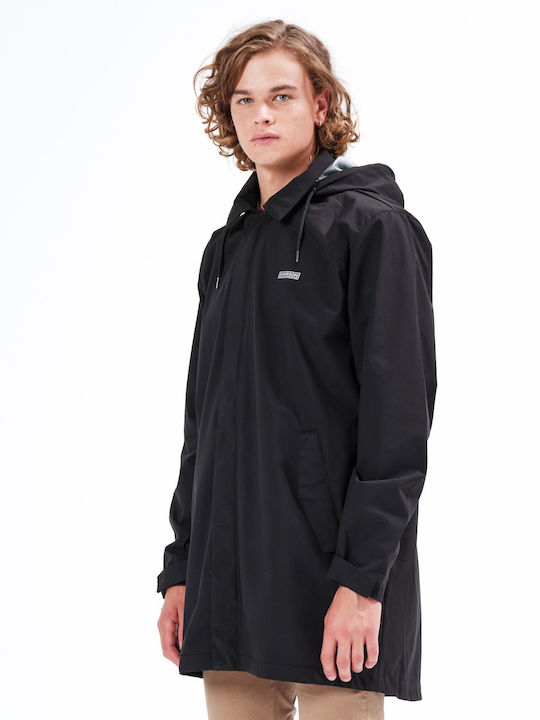 Winter Jacke Parka Wasserdicht Schwarz