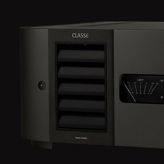 Classe Delta Stereo Τελικός Ενισχυτής Hi-Fi Stereo Μαύρος