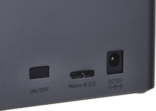 Unitek S1304A Docking Station Σκληρών Δίσκων SATA 2.5" / 3.5" με σύνδεση USB 3.0 (S1304A)
