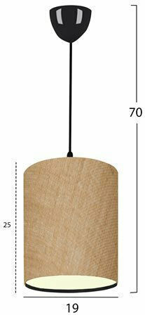 HomeMarkt Κρεμαστό Φωτιστικό 19x25x70εκ.