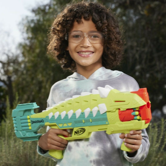 Nerf Launcher Dinosquad for 8+ years old years Armorstrike