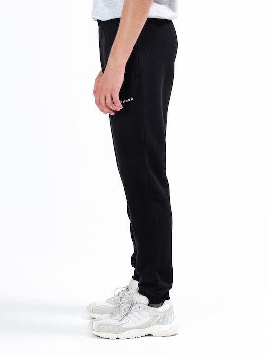 Emerson Men's Sweatpants with Rubber Black