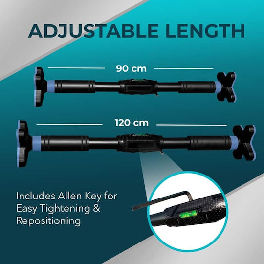 RPM Power Μονόζυγο Πόρτας 90-120cm για Χρήστη έως 140kg Ρυθμιζόμενο Μονόζυγο