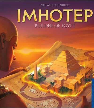 Board Game Imhotep :Builder of Egypt for 2-4 Players 10+ Years (EN) Kosmos