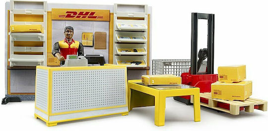 Bruder Κατάστημα DHL με Υπάλληλο για 4+ Ετών
