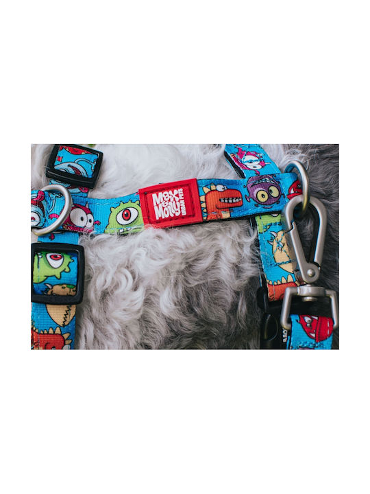 Max & Molly Hundegeschirr Little Monster Mittel 20mm x 54-69cm MM0317