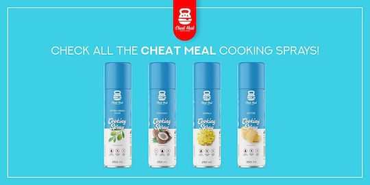 Cheat Meal Nutrition Cooking Fat Cooking Spray Gluten Free 250ml