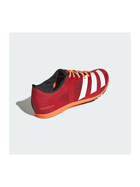 DistanceStar Sport Shoes Spikes Vivid Red / Solar Orange / Beam Orange