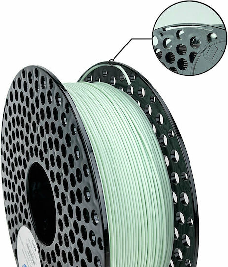Azurefilm PLA 3D Printer Filament 1.75mm Mint Green Pastel 1kg