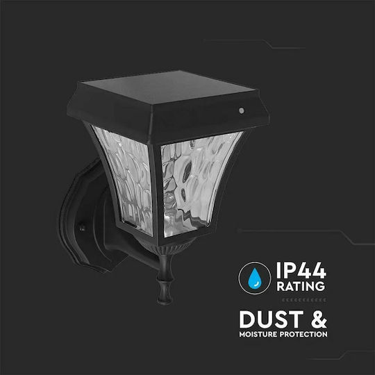 V-TAC Lampă Solară De Pardoseală Lanternă 2W 110lm Cu Lumină Alb Cald 3000K IP44 17.5x17.5x17.5cm