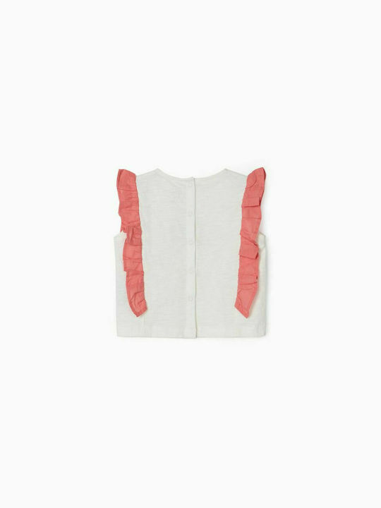 Zippy Kids Blouse Sleeveless White