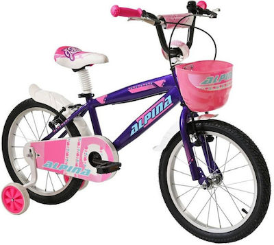 Alpina Beleno 18" Kids Bicycle BMX (2022) Purple