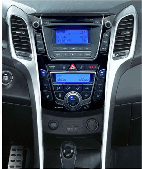 DIN Fascia Panels 2 Din for Hyundai i30 2012 - 2017 for Hyundai i30 2012 2017