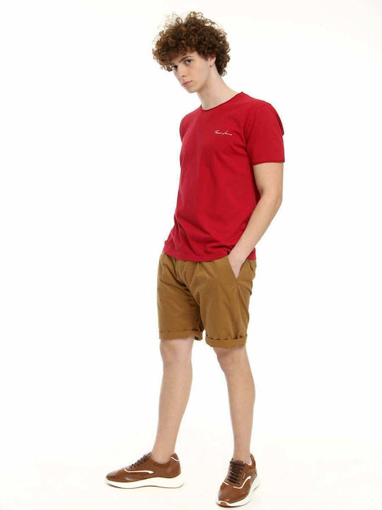 Tresor Men's Shorts Chino Brown