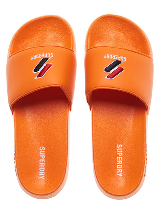 Superdry Code Essential Men's Slides Denver Orange