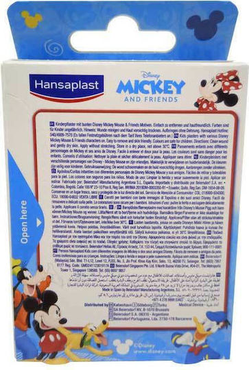 Hansaplast Disney Mickey Mouse & Friends Kids Plasters 20pcs
