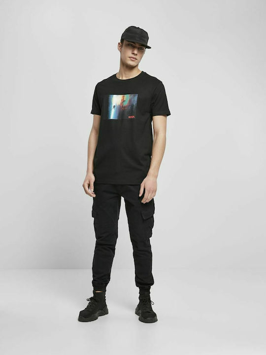 NASA Planet T-shirt Μαύρο
