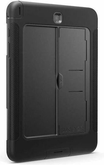 Griffin Survivor Slim Back Cover Ανθεκτική Μαύρη (Galaxy Tab A 9.7)