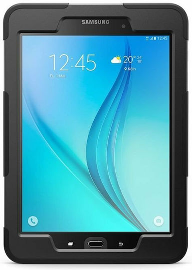 Griffin Survivor Slim Back Cover Ανθεκτική Μαύρη (Galaxy Tab A 9.7)