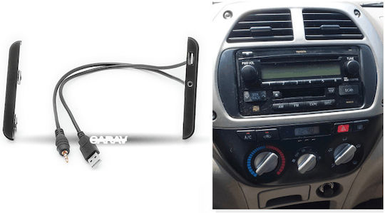 Πρόσοψη 2 Din για Toyota Avensis, Yaris, Hilux, RAV4, Land Cruiser, Hilux, Subaru για Toyota Avensis 1999 2006