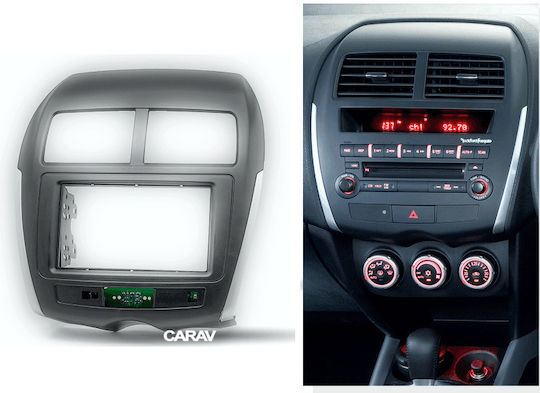 Πρόσοψη 2 Din για Mitsubishi Outlander Sport ASX 2010 - 2014 για Mitsubishi Outlander 2010 2014