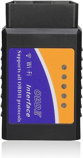 V2.5 Mini OBDII Διαγνωστικό Αυτοκινήτου ELM 327 OBD 2 με WiFi Συμβατό με Android