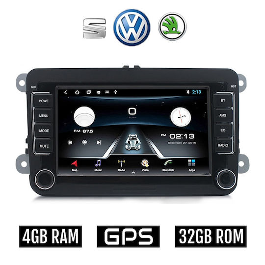 Sistem Audio Auto pentru Seat Leon / Altea / Toledo Skoda Octavia / Superb / Roomster / Fabia / Yeti Volkswagen Magazin online de golf / Polo / Passat 2004-2009 (Bluetooth/USB/WiFi/GPS/Apple-Carplay/Android-Auto) cu Ecran Tactil 7"