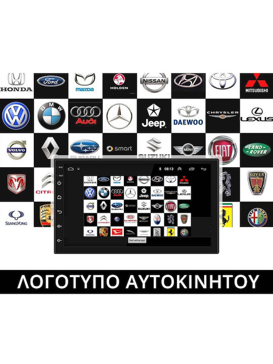 Car Audio System for Smart ForFour / ForTwo 2004-2007 (Bluetooth/USB/AUX/WiFi/GPS/Apple-Carplay/Android-Auto) with Touch Screen 9"