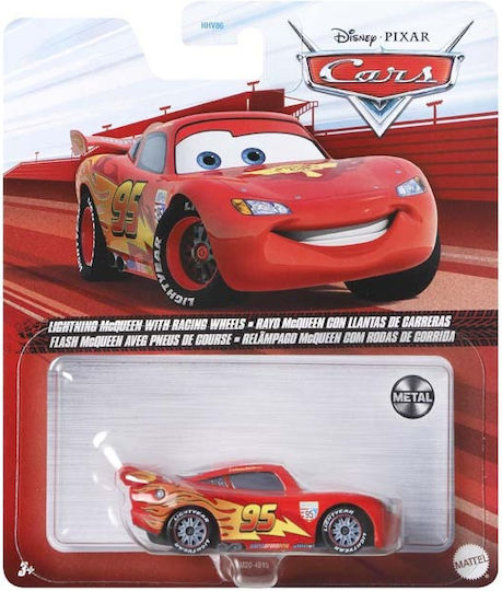 Mattel Lightning McQueen Cars 3 Lightning Mcqueen With Racing Wheels Αυτοκινητάκι 1:55 για 3+ Ετών